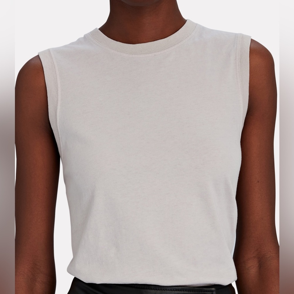 AGOLDE Amara white tank top
